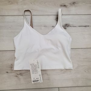 Lululemon White Align Tank size 8